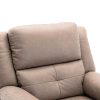 Cadeirao Relax | Vente-unique Poltrona Articulada Eletrica Em Tecido Cor Taupe - Dolene