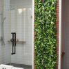 Revestimento De Parede Vegetal | Vente-unique Revestimento De Parede Vegetal Sintetico Verde, Pack De 3M - Ikaz
