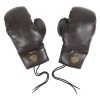 Estatua | OZAIA Luvas De Boxe Vintage Com Cordoes Mirko - Castanho