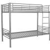 Cama De Adulto | Saldosystocks Beliche Singular As110 Estrutura Metalica Reforcada, Cor Cinza, 165X199X96Cm