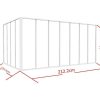 Divisoria De Ambiente | Vente-unique Divisoria De Canto De Atelier Em Aluminio Termolacado C210 X L120 X A105 Cm Branco - Bayview
