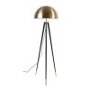 Candeeiro De Pe | OZAIA Candeeiro De Pe Tripe Metal A165 Cm Preto E Dourado - Batley