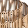 Candeeiro De Pe | OZAIA Candeeiro De Pe Etnico Em Bambu E Metal Cor Preto De D.40 X A.157,5 Cm - Parana