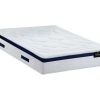Conjunto Colchao E Sommier | Palacio Conjunto Artigos De Cama 160 X 200 Cm Sommier Com Espaco De Arrumacao Branco + Colchao De Molas Ensacadas - Marquis Da Dreamea