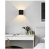 Candeeiro De Parede | OZAIA Conjunto De 2 Apliques Led Em Aluminio A. 10 Preto - Paisley