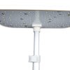 Floreira | Vente-unique Canteiro De Interior Com Leds 6 Plantas, Altura Ajustavel, Branco - Gardenio