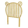 Movel Para Quarto De Criancas | Vente-unique Cabeceira De Cama 90 Cm Vime Cor Natural - Tedyo