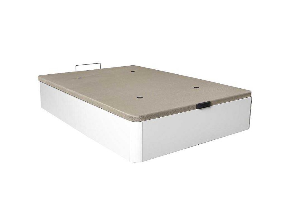 Cama De Adulto | Saldosystocks Tampa Estofada Dobravel Para Canape Madeira 3D 25 Branco 135X190Cm Atenas