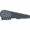 Toldo E Persiana De Exterior | Vente-unique Toldo Retratil Motorizado Com Leds E Caixa Integral 4 X 3,5 M, Lona Acrilico Antracite - Galaxa