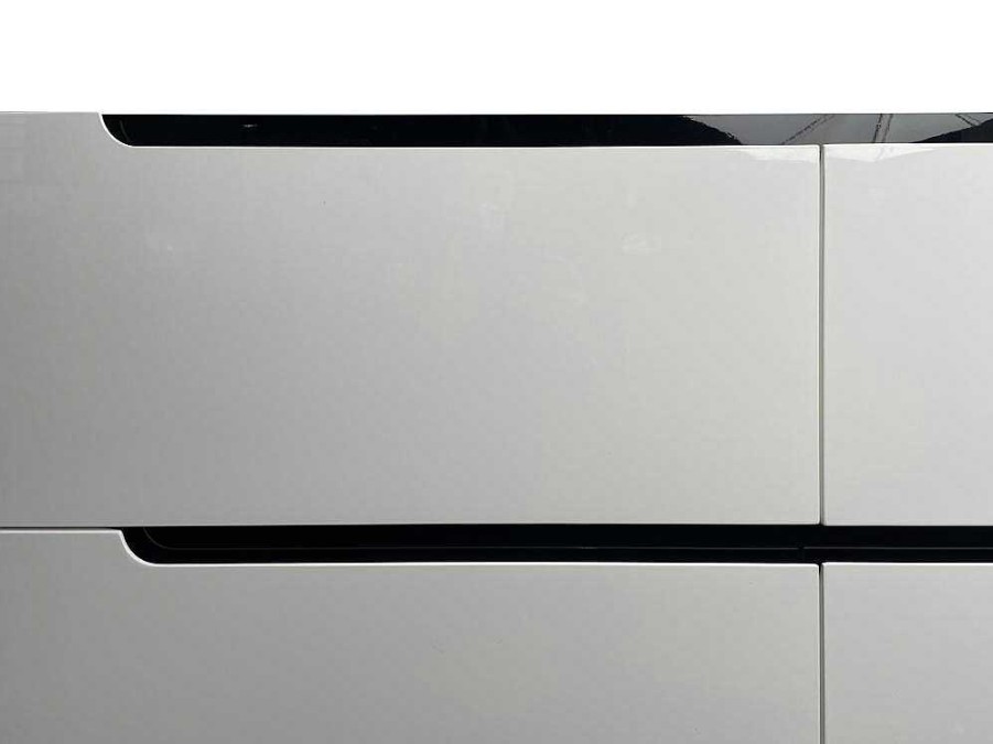Movel Para Lavatorio | Vente-unique Movel Para Colocar Sob O Lavatorio Suspenso Branco C120 X A57 Cm - Selita