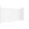 Porta E Portao | EXPERTLAND Portao De Correr Aluminio C416 X A180 Cm Branco - Nazario