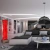 Candeeiro De Pe | OZAIA Parede De Bolhas De Agua Blennie - Leds Com Cores Que Mudam - A.150 Cm