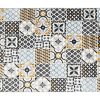 Tapete Pequeno | OZAIA Tapete Efeito Azulejo De Cimento 120 X 170 Cm Multicolor - Ornico