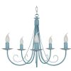 Lustre | TOSEL Lustre Tosel Cote D'Ivoire Lampada Decorativa Braco Cinza D60 X H90 Cm