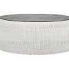 Conjunto Relax De Jardim | MYLIA Mesa De Centro De Jardim Em Resina Entrancada Cru - Whiteheaven