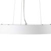 Candeeiro Suspenso | OZAIA Candeeiro Suspenso Com Leds Metal E Aluminio D45 Cm Branco E Natural - Derry