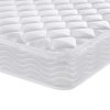 Conjunto Colchao E Sommier | Morgengold Conjunto Estrutura De Ripas + Colchao De Molas Wolkenlos De Morgengold - 140X190 Cm