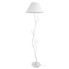 Candeeiro De Pe | TOSEL Candeeiro De Pe Tosel Belgica Vidro Certo Metal D30 X H173 Cm