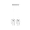 Candeeiro Suspenso | EPIKASA Lampada De Suspensao Gracja, Cromio, 33X13X130 Cm, Epikasa