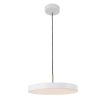 Promocoes Decoracao | OZAIA Candeeiro Suspenso Design Redondo Com Leds Em Metal D45 Cm Branco - Vaughan