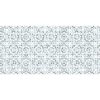 Tapetes De Corredor | OZAIA Tapete De Corredor Em Vinil Efeito Azulejo 66X160 Cm Azul E Branco - Princy