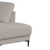 Sofa Panoramico | Vente-unique Sofa De Canto Esquerdo Panoramico Em Tecido Cinzento - Aselio