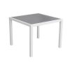 Conjunto Mesa E Cadeiras De Jardim | Happy Garden Conjunto De Moveis De Jardim Bergamo De 4 Lugares - Aluminio Branco