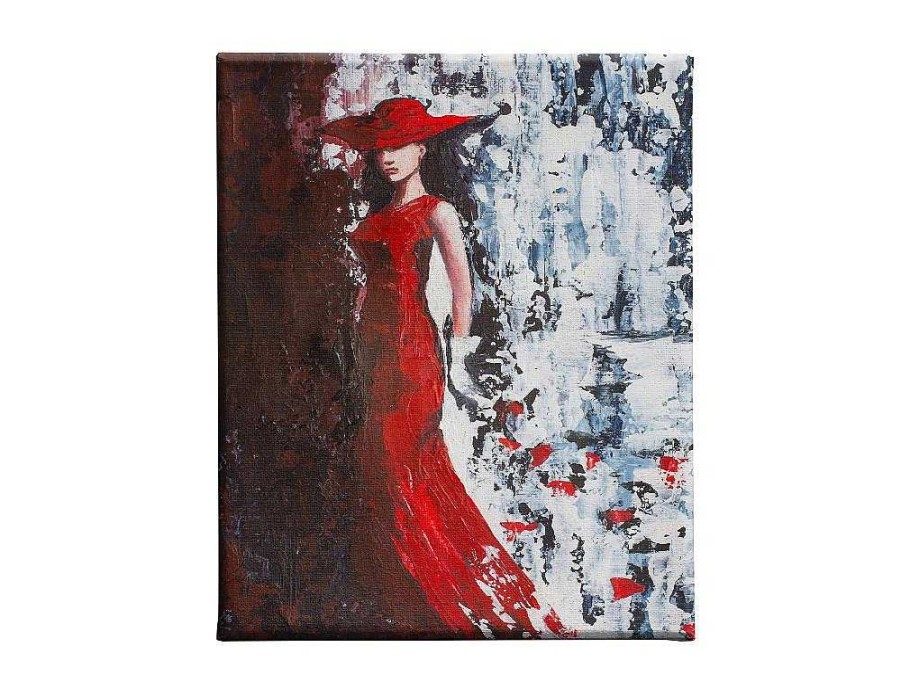 Placa De Parede Decorativa | EPIKASA Impressao Em Tela Mulher 4, Multicolorido, 45X3X70 Cm, Epikasa