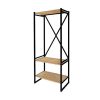 Armario E Roupeiro | Venprodin Armario Da Roupa Do Metal Com Compartimentos 160X66X34 Safir Da Grande Capacidade