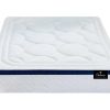 Conjunto Colchao E Sommier | Palacio Conjunto Artigos De Cama 140 X 190 Cm Sommier Com Espaco De Arrumacao Branco + Colchao De Molas Ensacadas - Marquis Da Dreamea