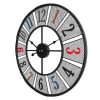 Relogio De Parede | OZAIA Relogio De Parede Birmingham - Metal - D.50 Cm - Multicolor