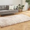 Tapete De Sala | OZAIA Tapete Shaggy Dolce Taupe Reflexo Bege - Poliester - 140*200 Cm