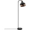 Candeeiro De Pe | OZAIA Candeeiro De Pe Em Metal Com Abajur Orientavel De A. 120 Cm Cor Preto E Acobreado - Yildo