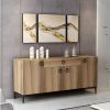 Comoda | Homemania Armario Multiusos Moon, Noz, 160X42X75 Cm, Epikasa