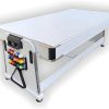 Jogo De Interior | ELITESHOPPING Mesa De Bilhar 7 Pes Multijogo Verde Air Hockey + Ping Pong - Stark White