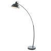 Candeeiro De Pe | OZAIA Candeeiro Arco Estilo Vintage Lopaz - Ferro - 62 X 25 X 177 Cm - Preto