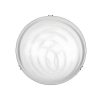Luz De Teto | EPIKASA Lampada De Tecto Sydney, Cromio, Branco, 50X50X11 Cm, Epikasa