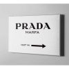 Placa De Parede Decorativa | EPIKASA Impressao Em Tela Prada Marfa, Branco, 70X3X100 Cm, Epikasa
