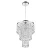 Lustre | OZAIA Candeeiro De Teto Metal E Vidro Efeito Cristal D30 Cm - Alberni