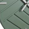 Relogio De Parede | OZAIA Relogio De Parede Contemporaneo D. 50 Cm Verde E Prateado - Herti