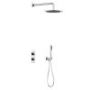 Promocoes Casa De Banho & Bem-Estar | Shower & Design Conjunto De Duche Encastravel Com Torneira Misturadora Termostatica Cor Niquel Escovado - Timavo