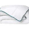 Edredao | DREAMEA Edredao Quente Reciclado Da Dreamea Em Microfibra De 220 X 240 Cm - 350 G/M Com Borda Azul - Rosa