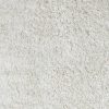Tapete Shaggy | OZAIA Tapete Com Pelo Em Microfibra Harvey - Poliester - Branco - 160X230 Cm