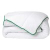 Edredao | DREAMEA Edredao Temperado Tratamento Antiacaros Natural Da Dreamea Em Microfibra 200X200 Cm, 300 G/M , Vies Verde - Azylia Ii