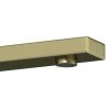 Torneira | Shower & Design Torneira Misturadora Mecanica De Encastrar Quadrada Dourado Acabamento Alisado - Vistula
