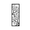 Placa De Parede Decorativa | EPIKASA Decoracao Metalica Arvore 29, Preto, 40X1,5X115 Cm, Epikasa