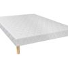 Conjunto Colchao E Sommier | Ysmée Conjunto Sommier + Colchao De Molas Ensacadas 5 Zonas Acolhimento Memoria De Forma Esp. 23 Cm 160X200 Cm - Babylone De Ysmee