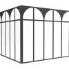Divisoria De Ambiente | Vente-unique Divisoria De Canto De Atelier Art Deco Aluminio Termolacado C180 X L180 X A130 Cm Preto - Arcadea