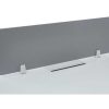 Mobiliario De Escritorio | Workēa Secretaria Profissional 1 Pessoa Branco C140 Cm Com Separador - Downtown