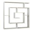 Biblioteca, Vitrina, Estante | Homemania Estante Labirent, Branco, 125X22X129 Cm, Epikasa